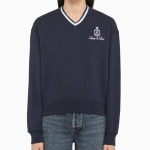 Sporty & Rich Deep Blue Sweatshirt